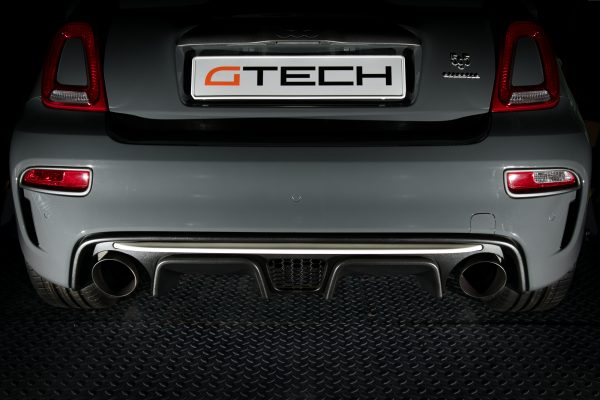 G-TECH Auspuffanlage GT550-ST Laser-Look schwarz matt