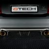 G-TECH Auspuffanlage GT550-ST Laser-Look bronze